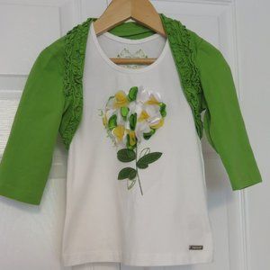 MAYORAL CHIC - Embellished T shirt with Bolero